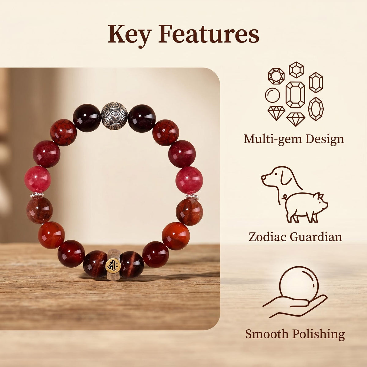 Dog Zodiac Bracelet